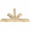 Ekena Millwork Richland Rough Sawn Timber Gable Bracket, Douglas Fir, 48"W x 30"H x 4"D x 4"F, 15/12 Pitch GBW048X30X0404RIC00RDF - alternate 2